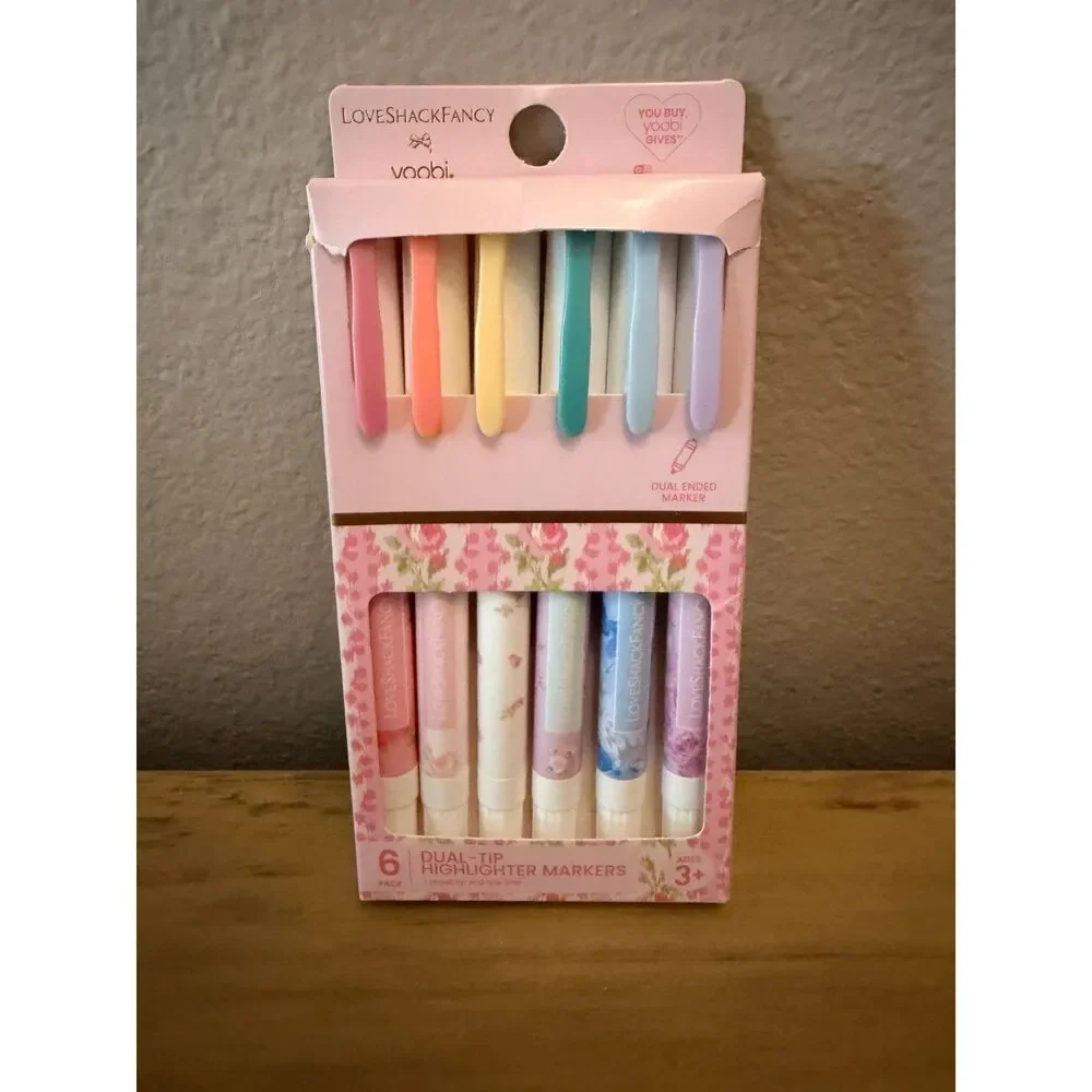 LoveShackFancy x Target - 6pk Double Ended Markers